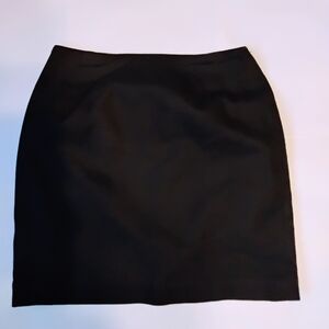 Requirements Black 100%Wool Pencil Mini Skirt for Work